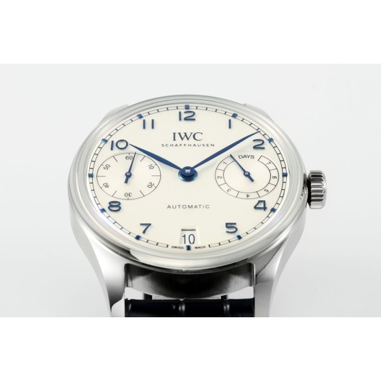 IWC-Portugieser 7 Days 2024 42mm SS/LE White/Blue APS A52010