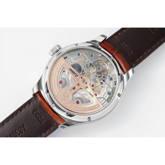 IWC-Portugieser Perpetual Calendar 5033 42mm SS/LE White Dial APSF A52010