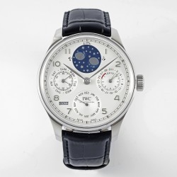 IWC-Portugieser Perpetual Calendar 5034 42mm SS/LE White/Num APSF A52010