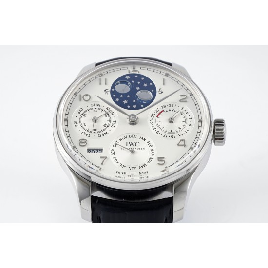 IWC-Portugieser Perpetual Calendar 5034 42mm SS/LE White/Num APSF A52010