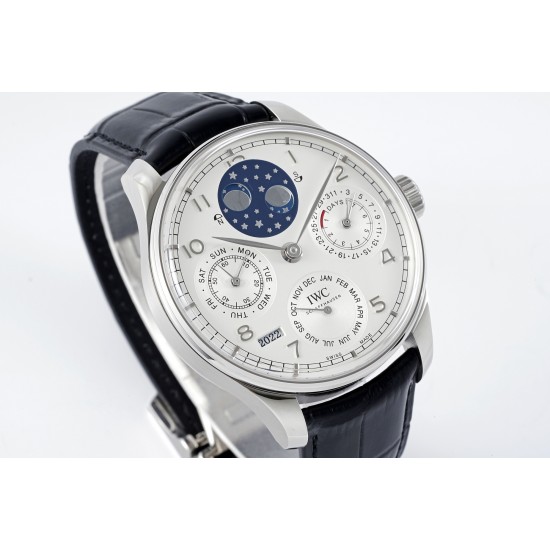 IWC-Portugieser Perpetual Calendar 5034 42mm SS/LE White/Num APSF A52010