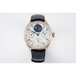 IWC-Portugieser Perpetual Calendar 5034 42mm RG/LE White/Num APSF A52010