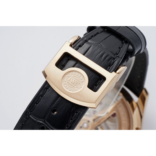 IWC-Portugieser Perpetual Calendar 5034 42mm RG/LE White/Num APSF A52010