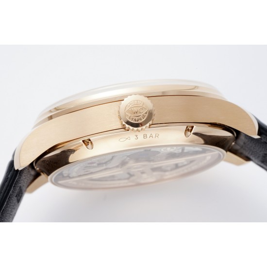 IWC-Portugieser Perpetual Calendar 5034 42mm RG/LE White/Num APSF A52010