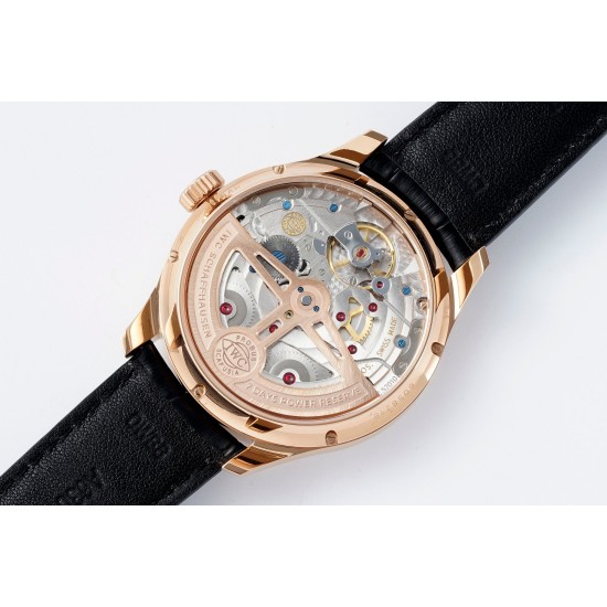 IWC-Portugieser Perpetual Calendar 5034 42mm RG/LE White/Num APSF A52010