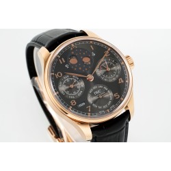 IWC-Portugieser Perpetual Calendar 5034 42mm RG/LE Black/Num APSF A52010
