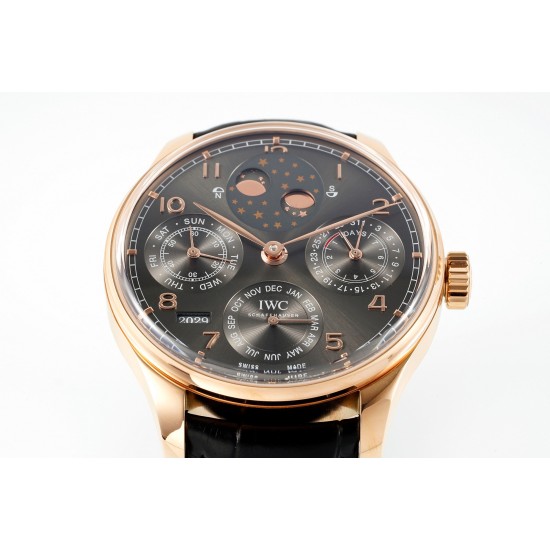 IWC-Portugieser Perpetual Calendar 5034 42mm RG/LE Black/Num APSF A52010