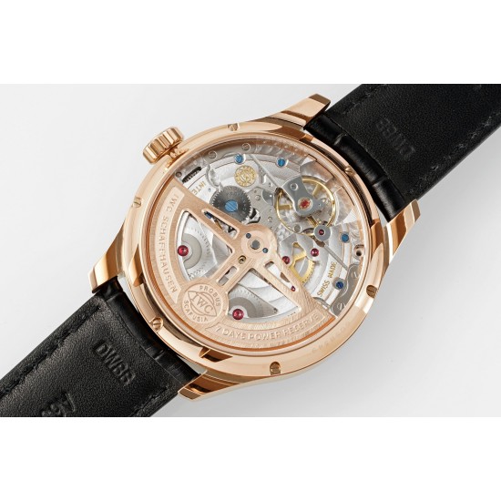 IWC-Portugieser Perpetual Calendar 5034 42mm RG/LE Black/Num APSF A52010