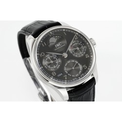 IWC-Portugieser Perpetual Calendar 5034 42mm SS/LE Black/Num APSF A52010