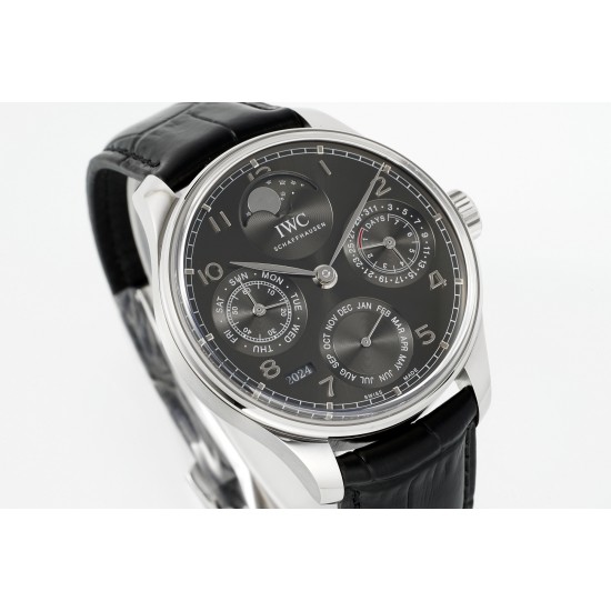 IWC-Portugieser Perpetual Calendar 5034 42mm SS/LE Black/Num APSF A52010