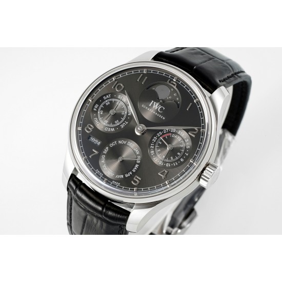 IWC-Portugieser Perpetual Calendar 5034 42mm SS/LE Black/Num APSF A52010