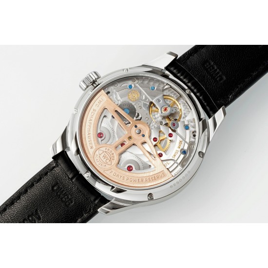 IWC-Portugieser Perpetual Calendar 5034 42mm SS/LE Black/Num APSF A52010