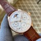 IWC-Portugieser Perpetual Calendar 5033 42mm RG/LE White Dial APSF A52010