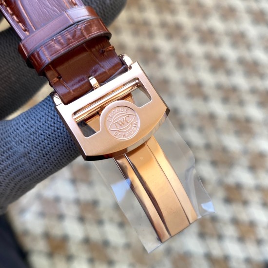 IWC-Portugieser Perpetual Calendar 5033 42mm RG/LE White Dial APSF A52010