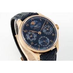 IWC-Portugieser Perpetual Calendar 3033 RG/LE Blue/Num APSF A52010