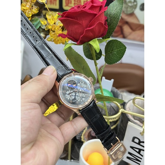 IWC-Portugieser Perpetual Calendar 5033 42mm RG/LE Grey/Num V9F A52610