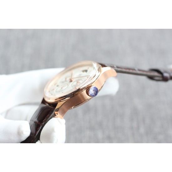 IWC-Portugieser Perpetual Calendar 5033 42mm RG/LE White/Num V9F A52610