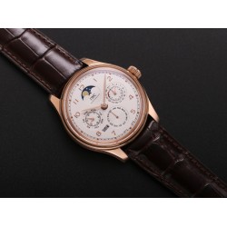 IWC-Portugieser Perpetual Calendar 5033 42mm RG/LE White/Num V9F A52610