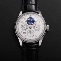 IWC-Portugieser Perpetual Calendar 5033 42mm SS/LE White/Num V9F A52610