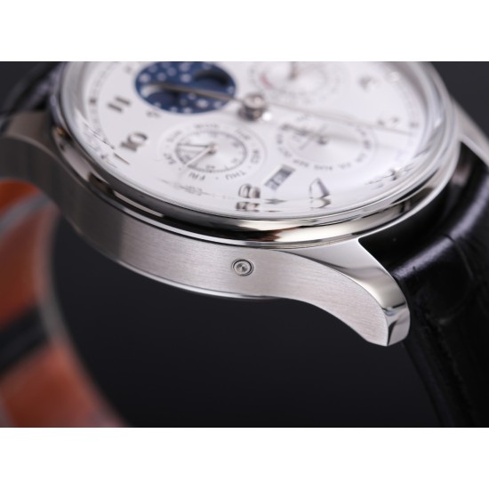 IWC-Portugieser Perpetual Calendar 5033 42mm SS/LE White/Num V9F A52610