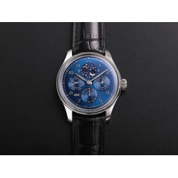 IWC-Portugieser Perpetual Calendar 5033 42mm SS/LE Blue/Num V9F A52610