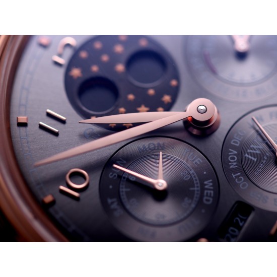 IWC-Portugieser Perpetual Calendar 5033 42mm RG/LE Grey/Num V9F A52610