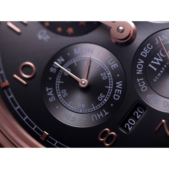 IWC-Portugieser Perpetual Calendar 5033 42mm RG/LE Grey/Num V9F A52610