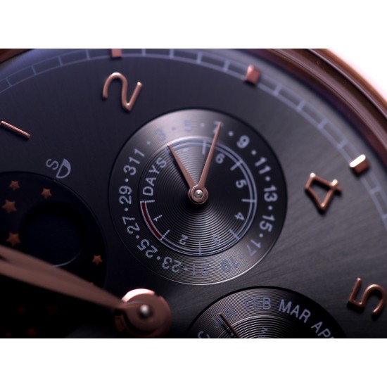 IWC-Portugieser Perpetual Calendar 5033 42mm RG/LE Grey/Num V9F A52610