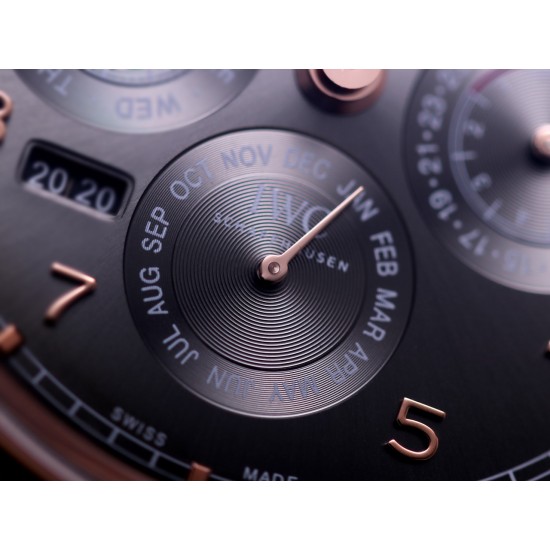 IWC-Portugieser Perpetual Calendar 5033 42mm RG/LE Grey/Num V9F A52610