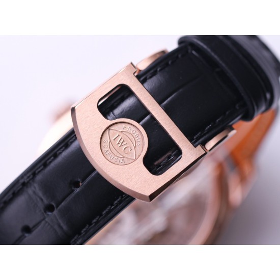 IWC-Portugieser Perpetual Calendar 5033 42mm RG/LE Grey/Num V9F A52610