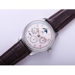IWC-Portugieser Perpetual Calendar 5033 42mm SS/LE White/Num V9F A52610