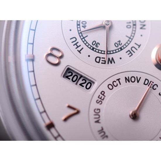 IWC-Portugieser Perpetual Calendar 5033 42mm SS/LE White/Num V9F A52610