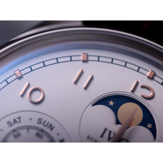 IWC-Portugieser Perpetual Calendar 5033 42mm SS/LE White/Num V9F A52610