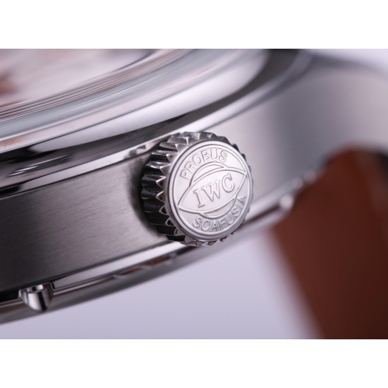 IWC-Portugieser Perpetual Calendar 5033 42mm SS/LE White/Num V9F A52610