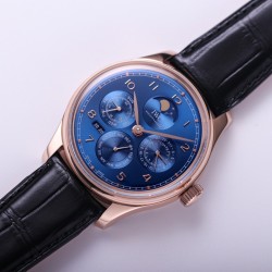 IWC-Portugieser Perpetual Calendar 5033 RG/LE Blue/Num V9F A52610