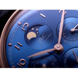 IWC-Portugieser Perpetual Calendar 5033 RG/LE Blue/Num V9F A52610