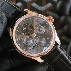 IWC-Portugieser Perpetual Calendar 5033 42mm RG/LE Grey/Num V9F A52610