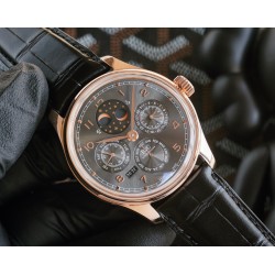 IWC-Portugieser Perpetual Calendar 5033 42mm RG/LE Grey/Num V9F A52610