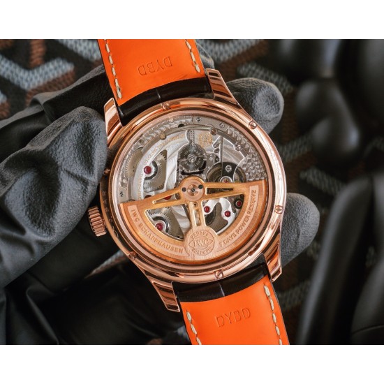 IWC-Portugieser Perpetual Calendar 5033 42mm RG/LE Grey/Num V9F A52610