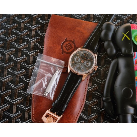 IWC-Portugieser Perpetual Calendar 5033 42mm RG/LE Grey/Num V9F A52610