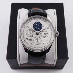 IWC-Portugieser Perpetual Calendar 5033 42mm SS/LE White/Num V9F A52610