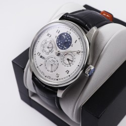 IWC-Portugieser Perpetual Calendar 5033 42mm SS/LE White/Num V9F A52610