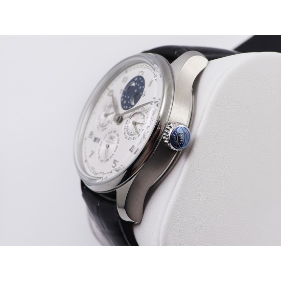 IWC-Portugieser Perpetual Calendar 5033 42mm SS/LE White/Num V9F A52610