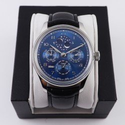 IWC-Portugieser Perpetual Calendar 5033 42mm SS/LE Blue/Num V9F A52610