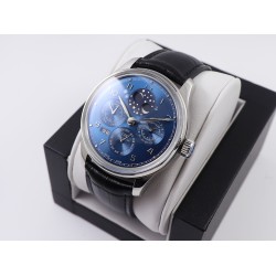 IWC-Portugieser Perpetual Calendar 5033 42mm SS/LE Blue/Num V9F A52610