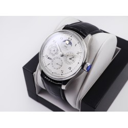 IWC-Portugieser Perpetual Calendar 5033 42mm SS/LE White/Num V9F A52610