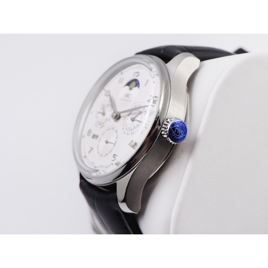 IWC-Portugieser Perpetual Calendar 5033 42mm SS/LE White/Num V9F A52610
