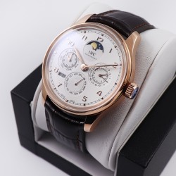 IWC-Portugieser Perpetual Calendar 5033 42mm RG/LE White/Num V9F A52610