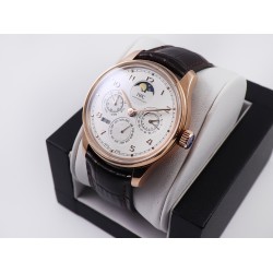 IWC-Portugieser Perpetual Calendar 5033 42mm RG/LE White/Num V9F A52610