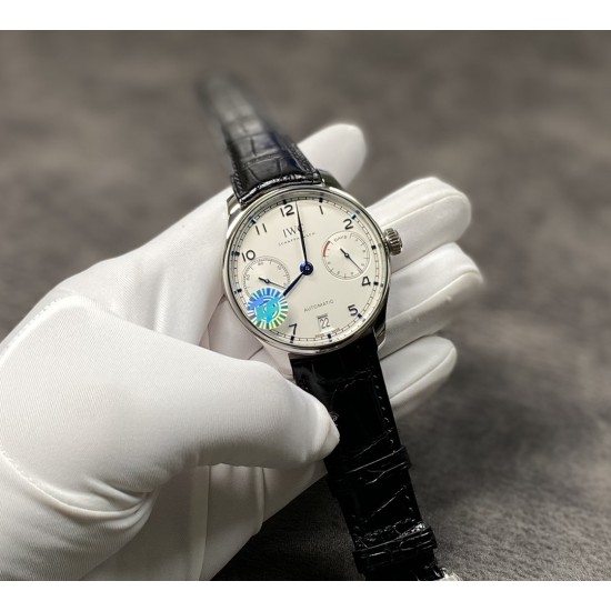IWC-Portugieser 7 Days 42mm SS/LE White Dial ZF V5 A52010